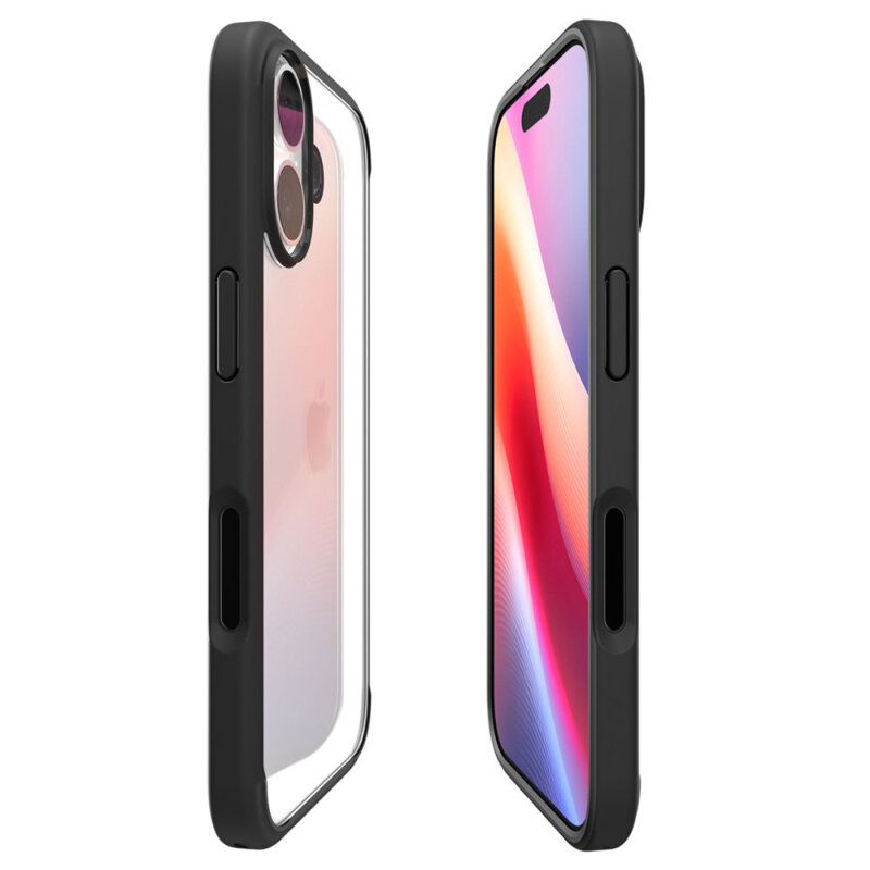 Husa iPhone 17 Spigen Ultra Hybrid, negru