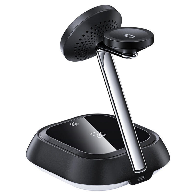 Statie incarcare wireless cu lumini LED, 20.5W Acefast, E16