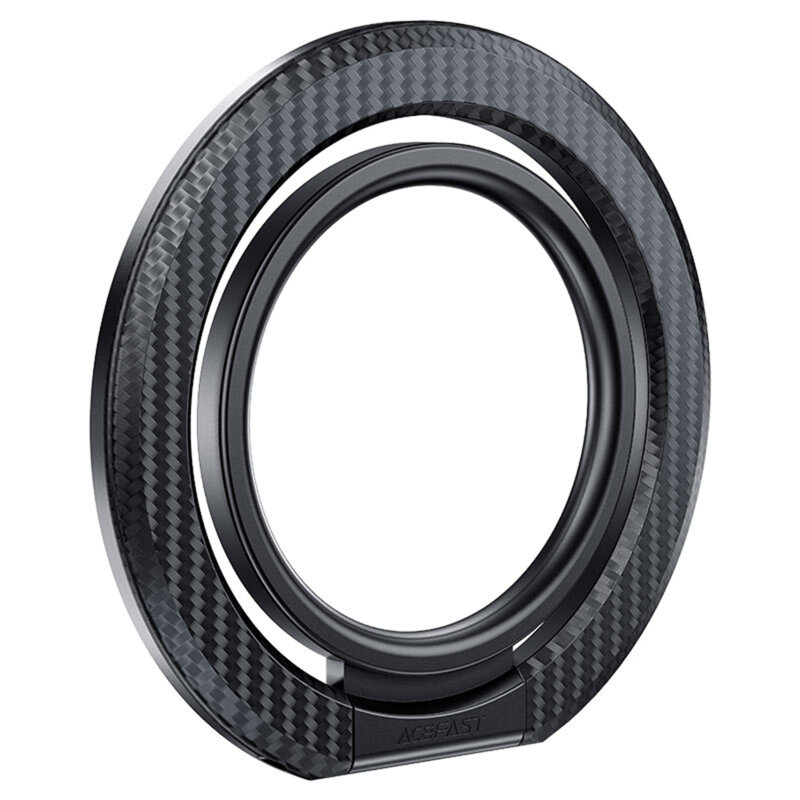 Suport inel pentru telefon, magnetic Acefast, P1, negru