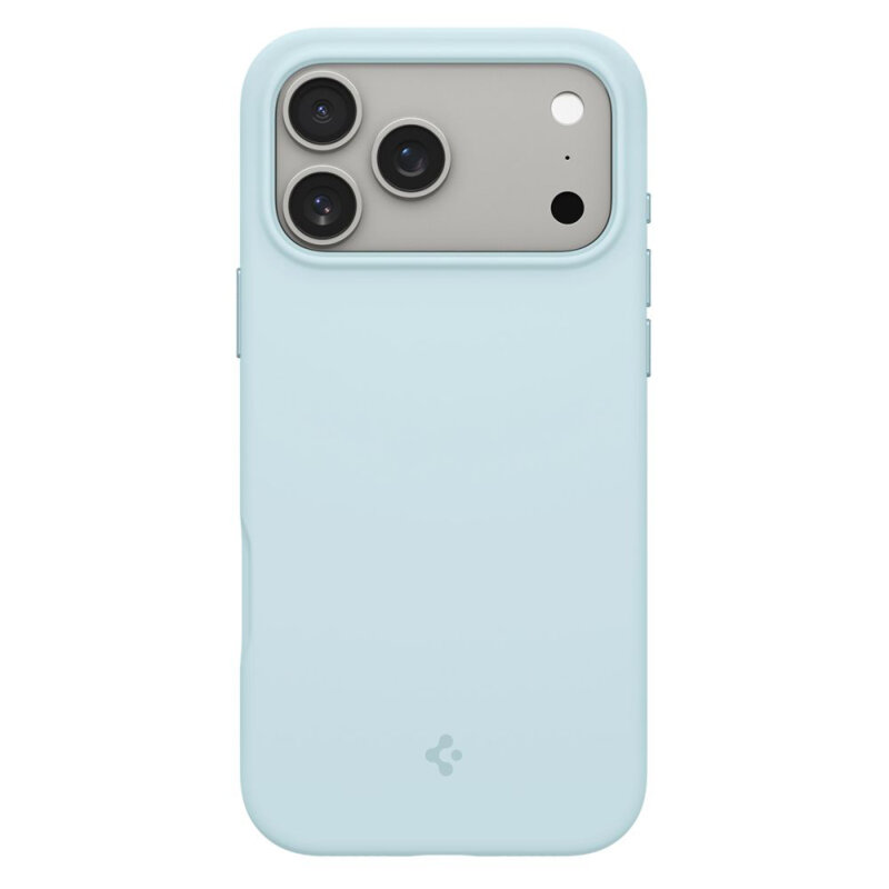 Husa iPhone 17 Pro Spigen Silicone Fit MagSafe, bleu