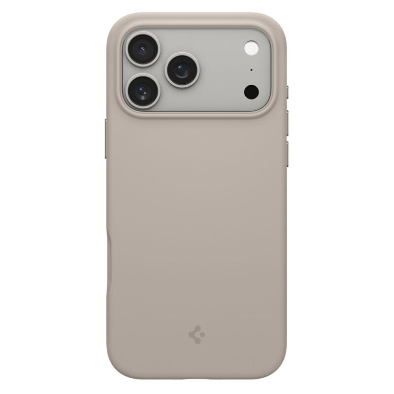 Husa iPhone 17 Pro Max Spigen Silicone Fit MagSafe, bej
