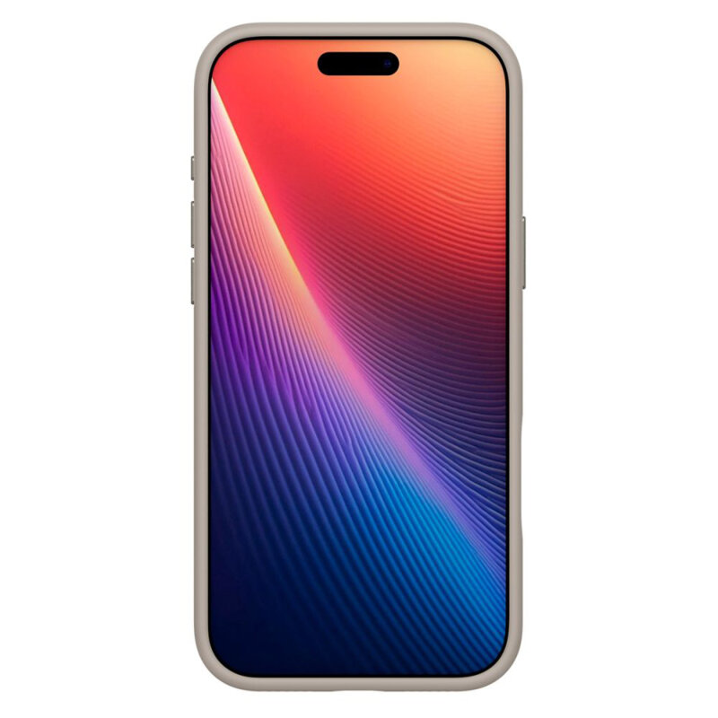 Husa iPhone 17 Pro Max Spigen Silicone Fit MagSafe, bej