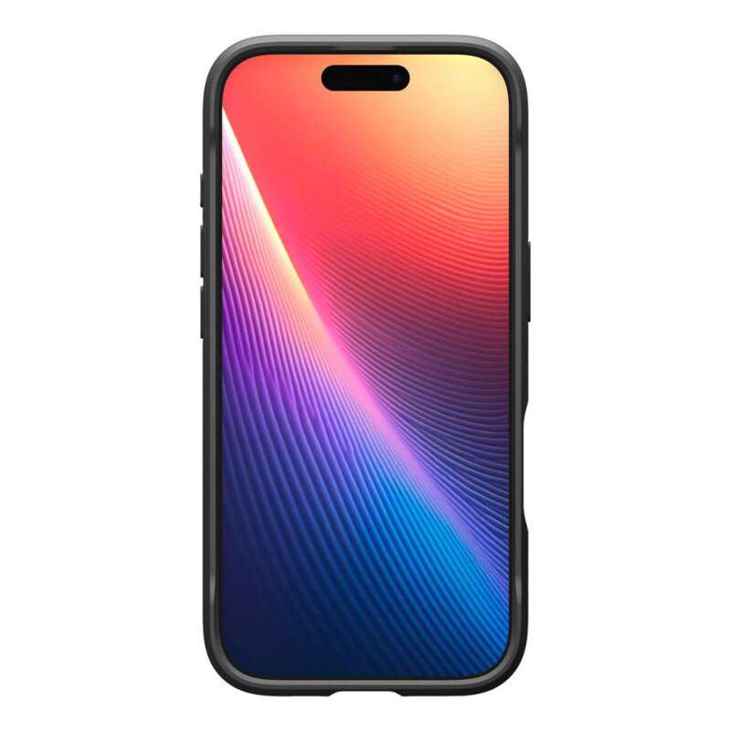 Husa iPhone 17 Spigen Rugged Armor MagSafe, negru