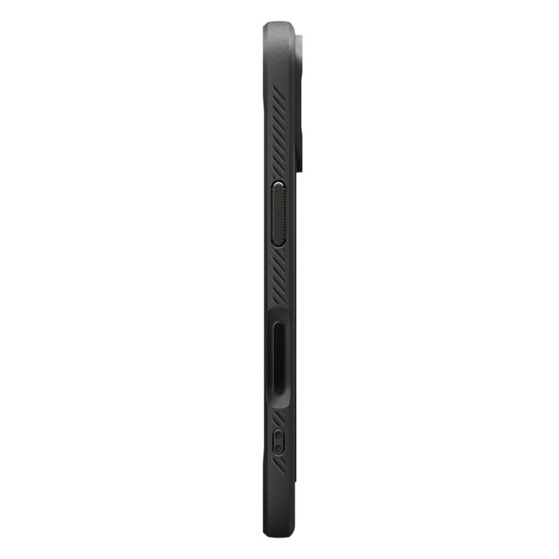 Husa iPhone 17 Spigen Rugged Armor MagSafe, negru