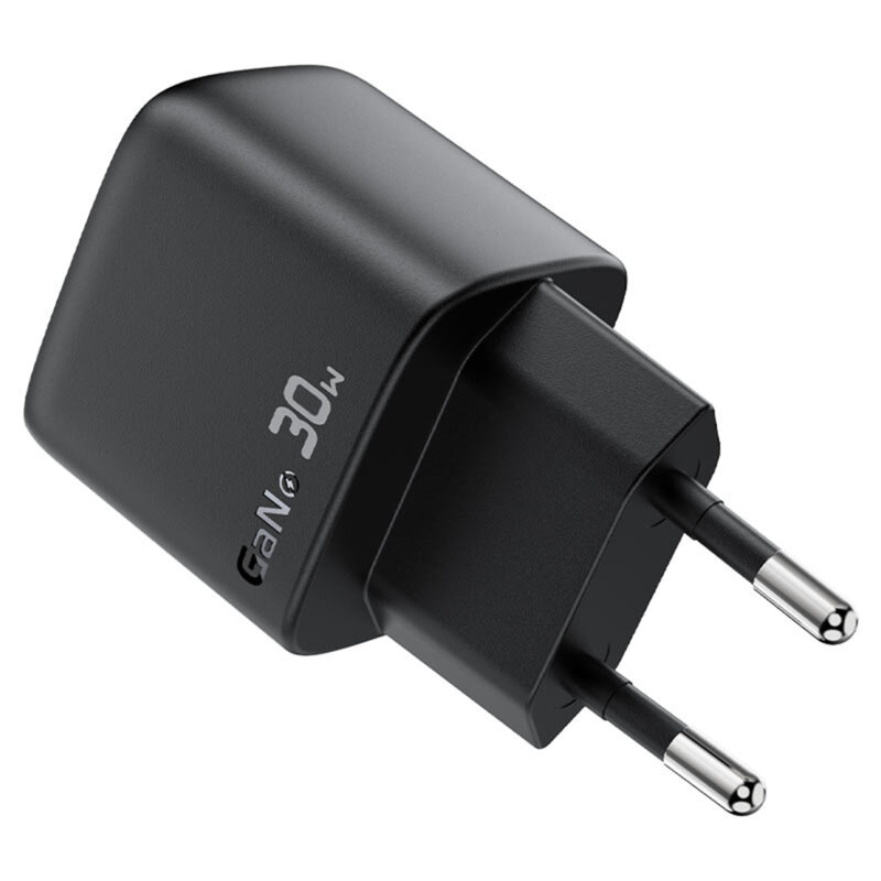Incarcator GaN tip C + cablu Type-C, Acefast A115, 30W, negru