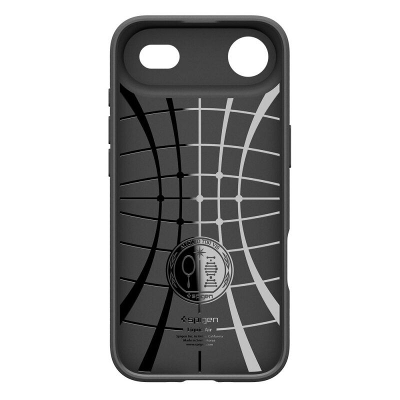 Husa iPhone 17 Air Spigen Liquid Air, negru
