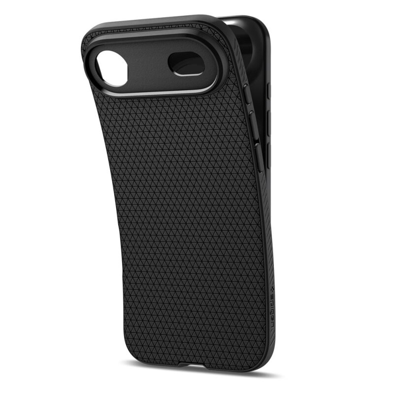 Husa iPhone 17 Air Spigen Liquid Air, negru