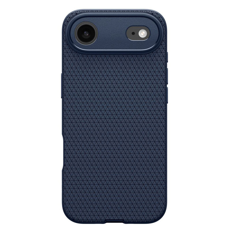 Husa iPhone 17 Air Spigen Liquid Air, bleumarin