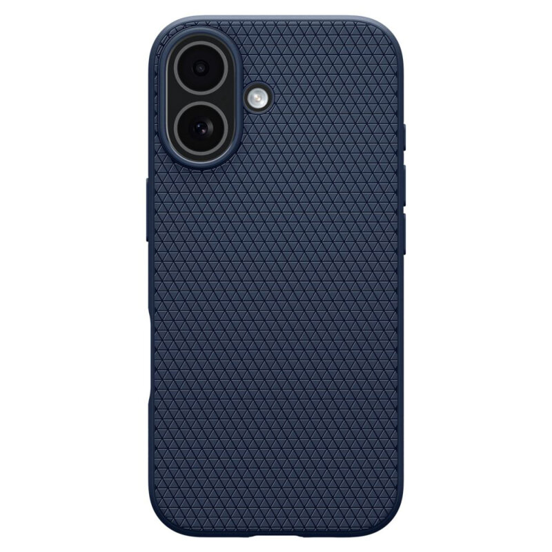 Husa iPhone 17 Spigen Liquid Air, bleumarin