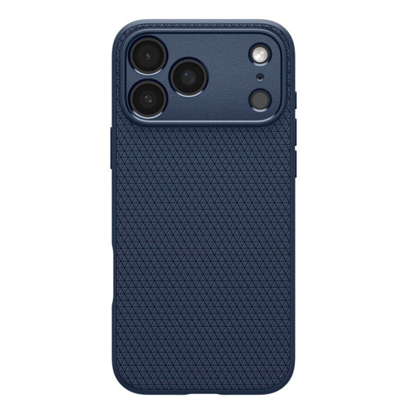 Husa iPhone 17 Pro Spigen Liquid Air, bleumarin