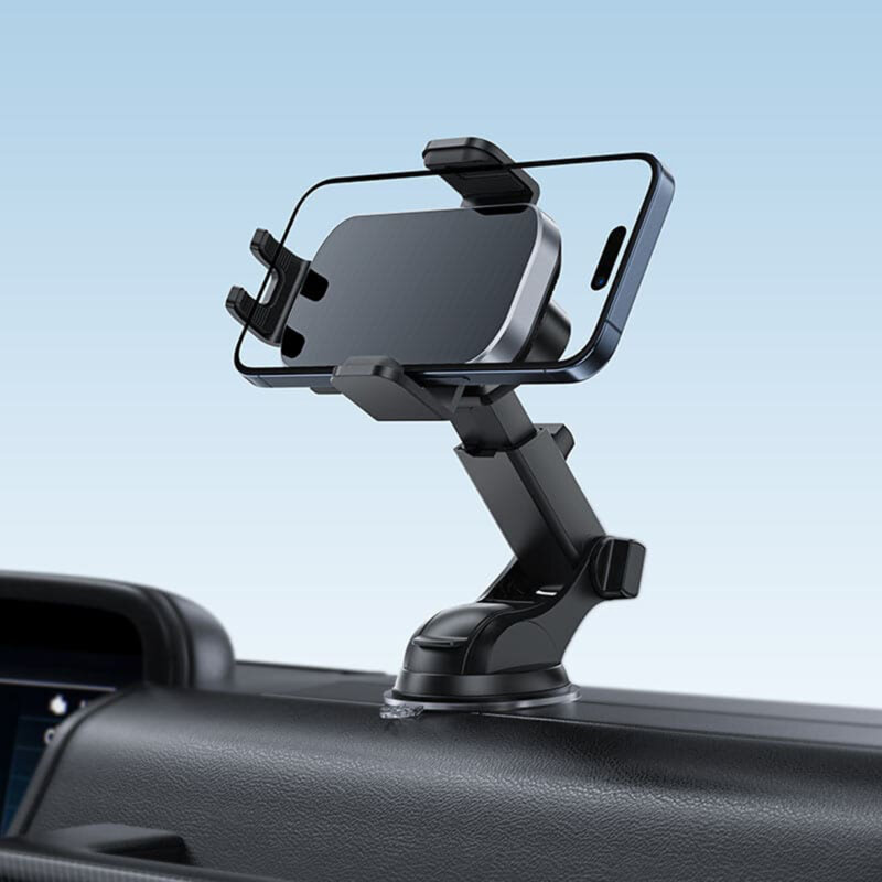 Suport telefon auto cu incarcare wireless Acefast D53, 15W