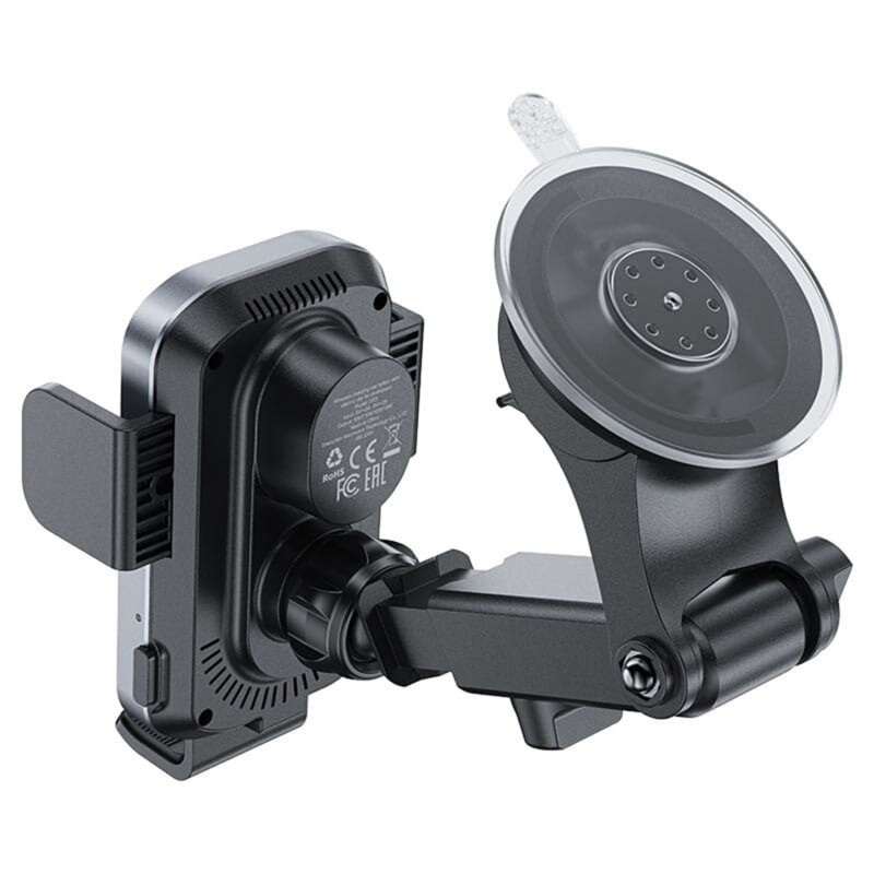 Suport telefon auto cu incarcare wireless Acefast D53, 15W