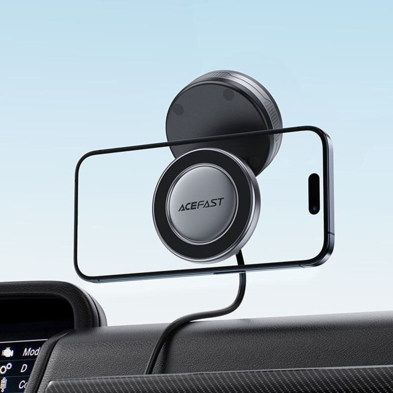 Suport auto magnetic pentru bord Acefast E30, gri