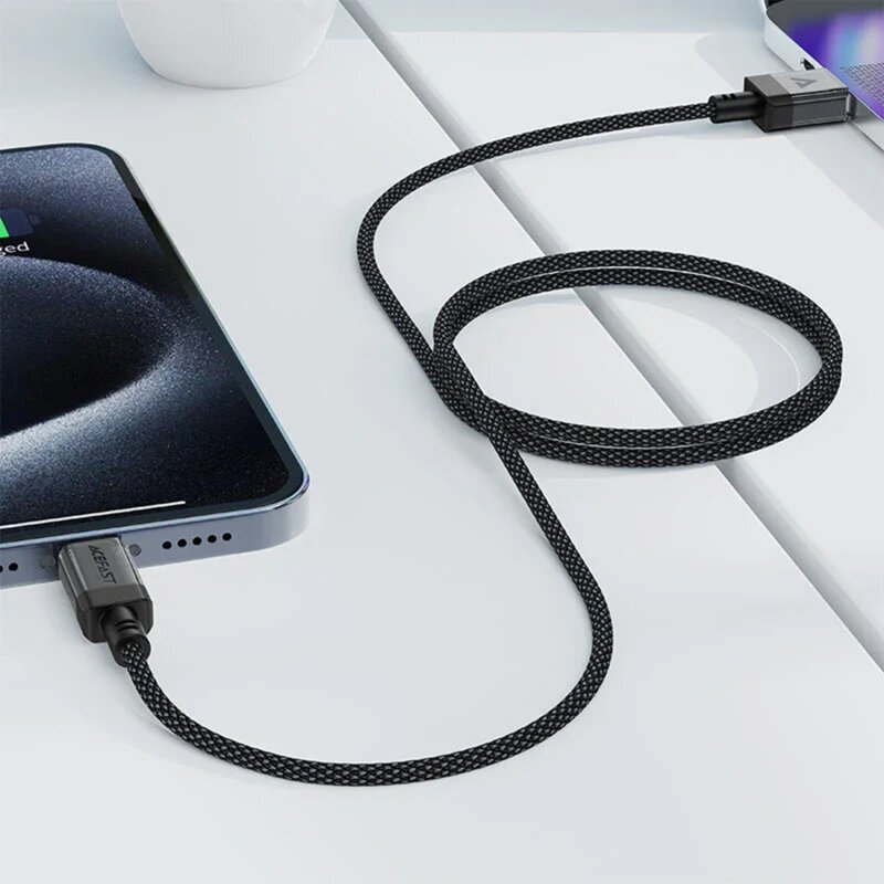 Cablu de date Type-C Fast Charging, 3A, Acefast C12-04, 1.2m