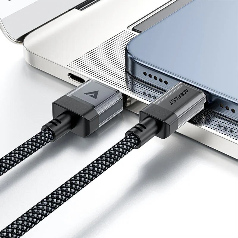 Cablu de date Type-C Fast Charging, 3A, Acefast C12-04, 1.2m