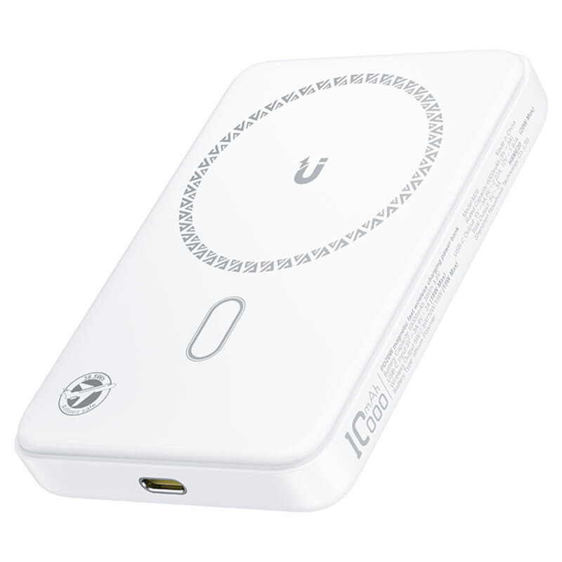 Power bank MagSafe 10000mAh, PD20W Acefast, alb, M26-10000
