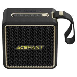 Boxa portabila Bluetooth TWS, IPX6 Acefast K3 Nano, 2600mAh, negru
