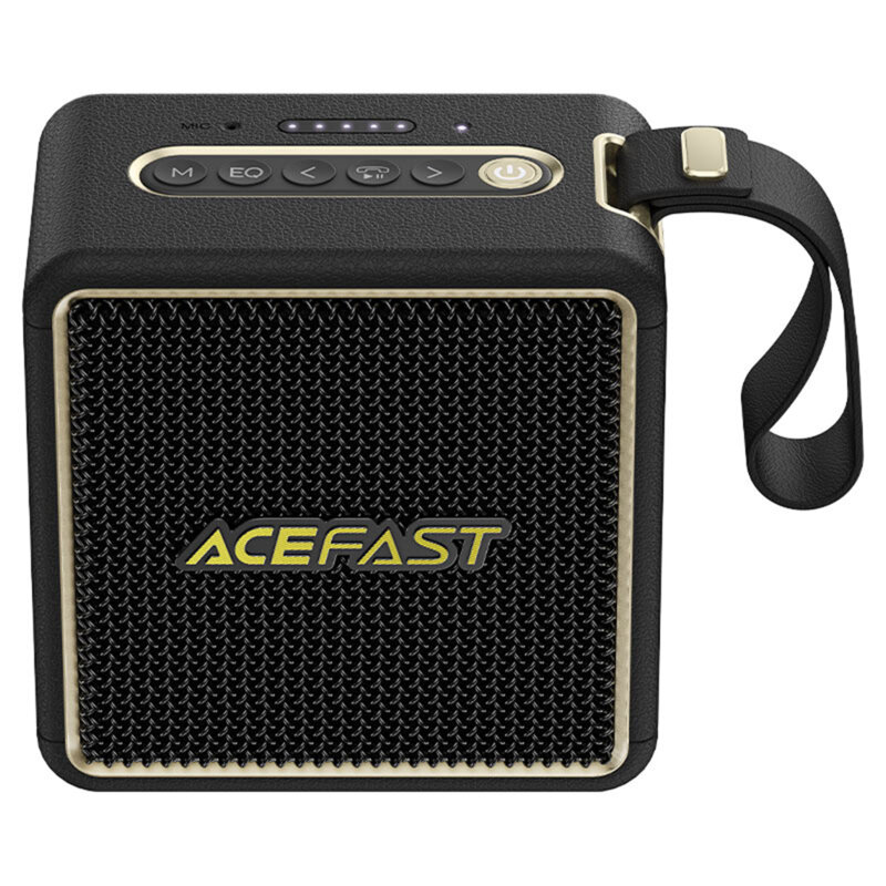 Boxa portabila Bluetooth TWS, IPX6 Acefast K3 Nano, 2600mAh, negru