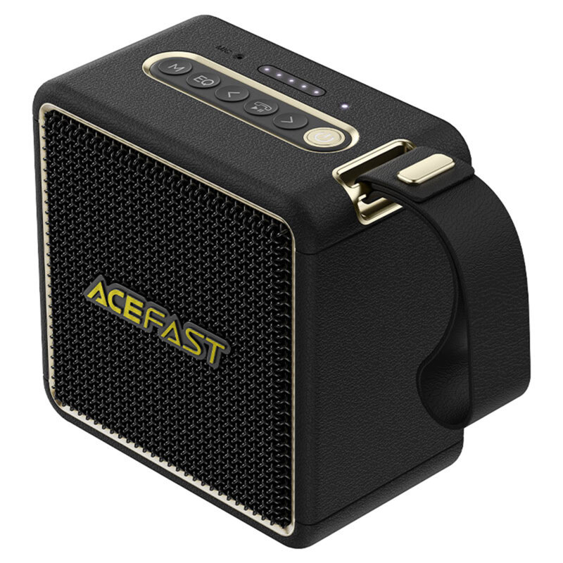 Boxa portabila Bluetooth TWS, IPX6 Acefast K3 Nano, 2600mAh, negru