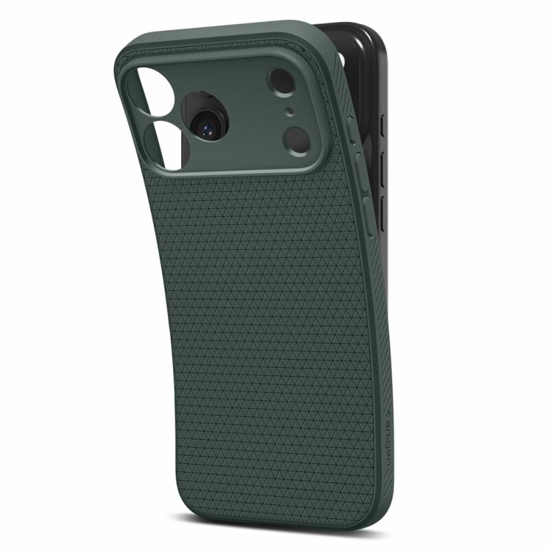 Husa iPhone 17 Air Spigen Liquid Air, verde
