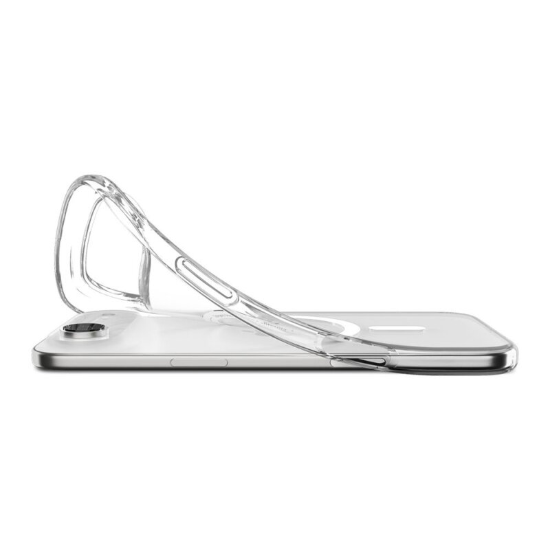 Husa iPhone 17 Air Spigen Liquid Crystal MagSafe, transparenta