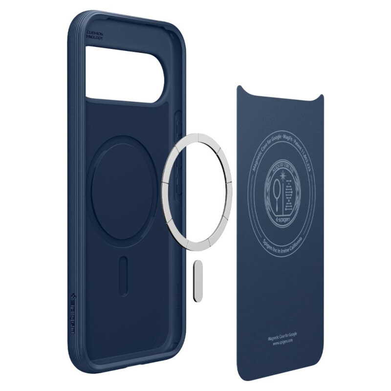 Husa Google Pixel 10 Pro Spigen Caseology Parallax, bleumarin