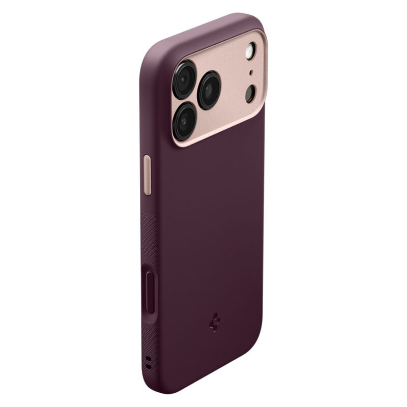 Husa iPhone 17 Pro Max Spigen Caseology Nano Pop MagSafe, bordo
