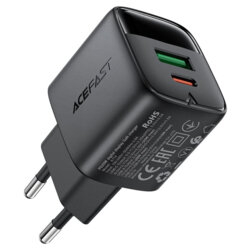 Incarcator GaN retea Type-C, USB Acefast A114, 25W, 3A alb