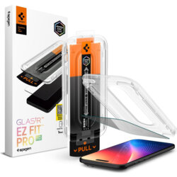 Folie iPhone 17 Air Spigen Glas.tR EZ Fit Pro, privacy