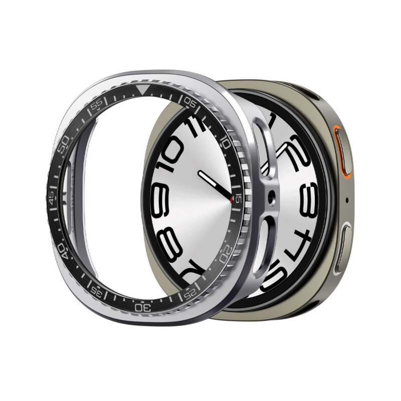 Rama protectie, bezel Samsung Galaxy Watch8 44mm Spigen, negru