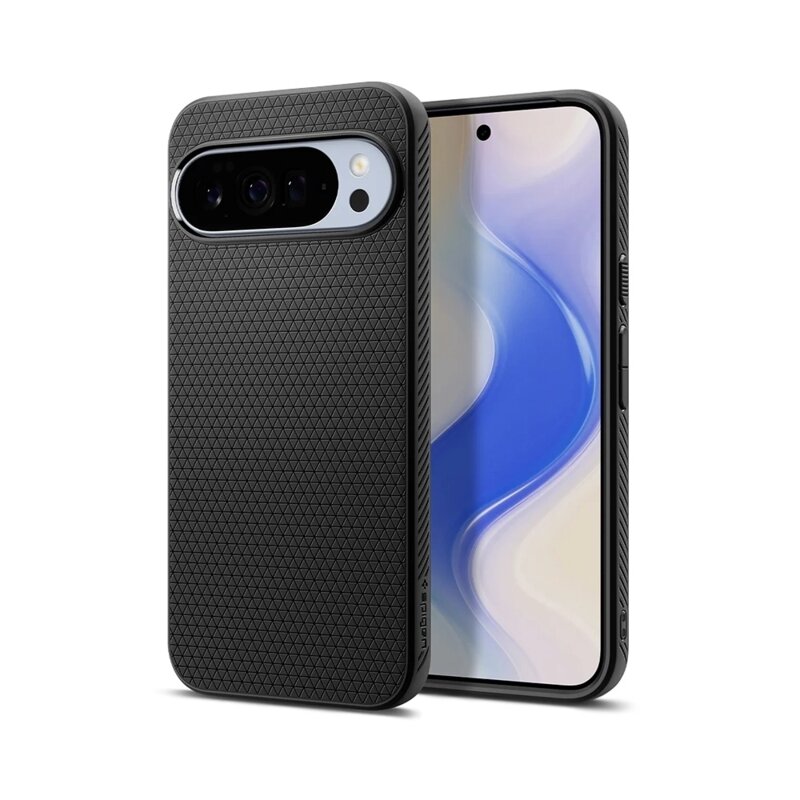 Husa Google Pixel 10 Pro XL Spigen Liquid Air, negru