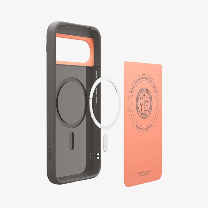 Husa Google Pixel 10 Pro XL Spigen Caseology Nano Pop MagSafe, gri