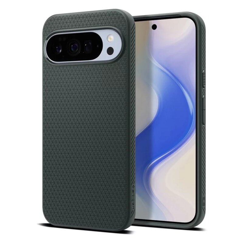 Husa Google Pixel 10 Pro XL Spigen Liquid Air MagSafe, verde