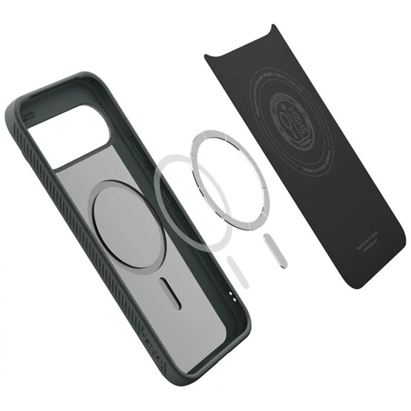 Husa Google Pixel 10 Pro XL Spigen Liquid Air MagSafe, verde