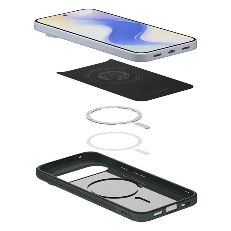 Husa Google Pixel 10 Pro XL Spigen Liquid Air MagSafe, verde