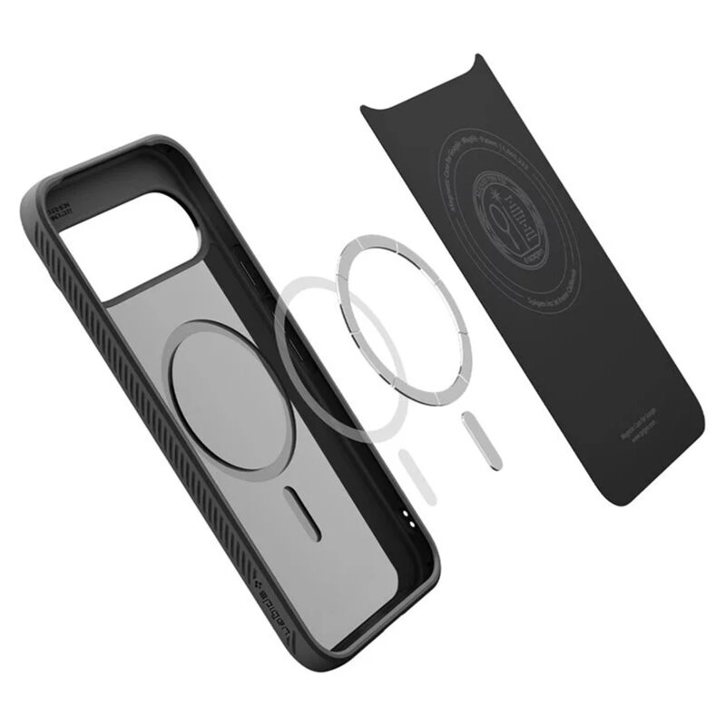 Husa Google Pixel 10 Pro XL Spigen Liquid Air MagSafe, negru