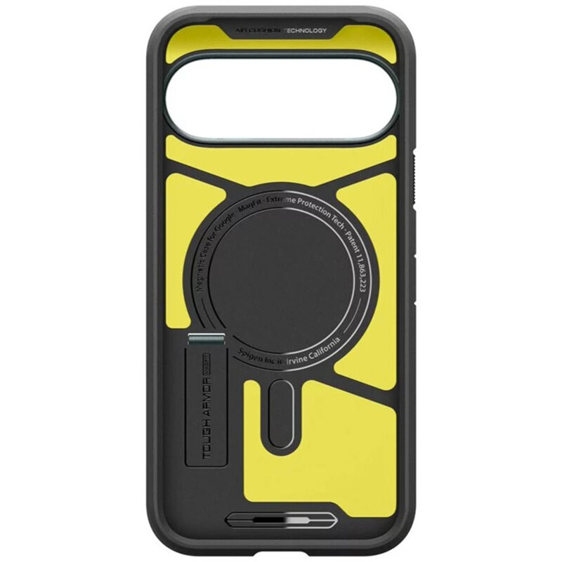 Husa Google Pixel 10 Pro XL Spigen Tough Armor MagSafe, verde