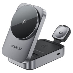 Statie incarcare 3in1 telefon wireless, 22.5W Acefast, E22