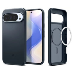 Husa Google Pixel 10 Pro XL Spigen Thin Fit MagSafe, albastru inchis