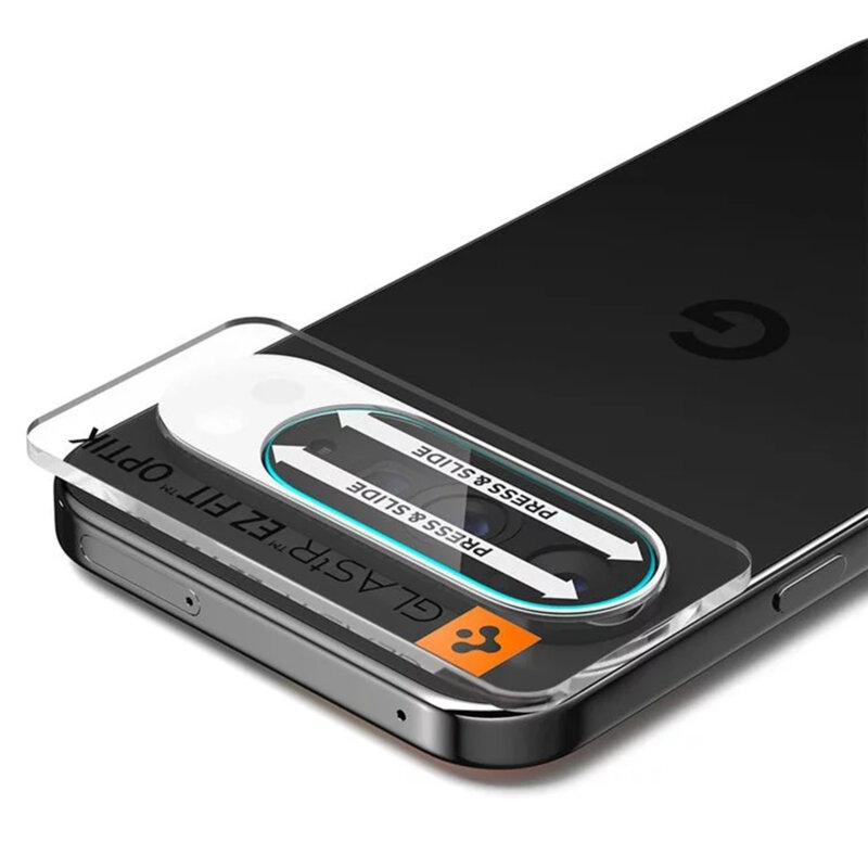 [Pachet 2x] Folie sticla camera Google Pixel 10 Pro XL Spigen Glas.tR Optik, transparenta