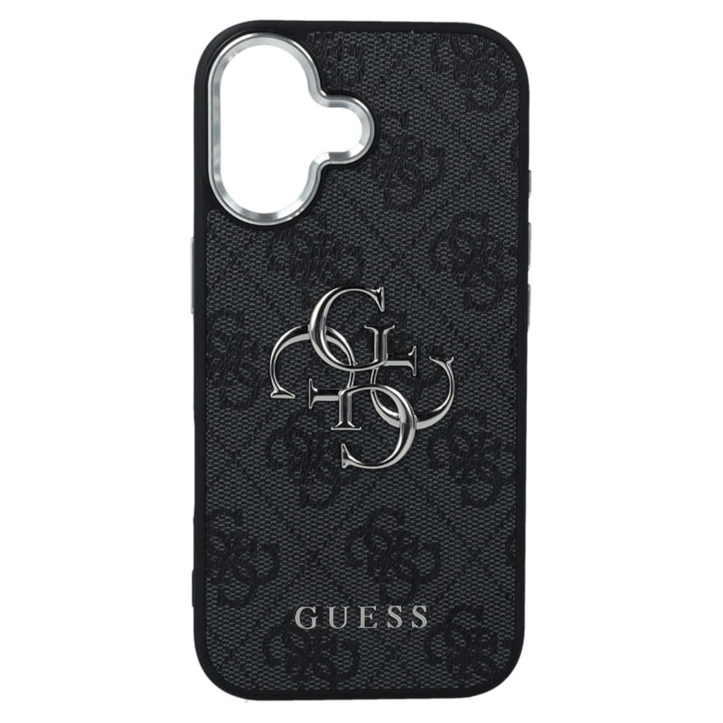 Husa originala Guess iPhone 17 Hardcase Big 4G Logo Classic Logo, negru, GUHCP17SP4G4SMCK