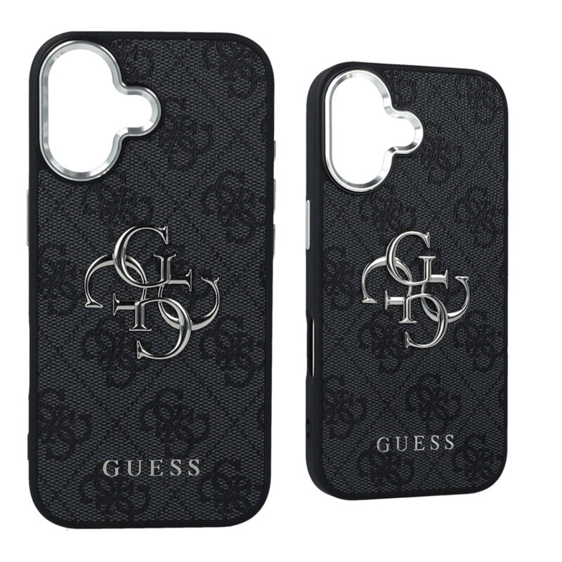 Husa originala Guess iPhone 17 Hardcase Big 4G Logo Classic Logo, negru, GUHCP17SP4G4SMCK