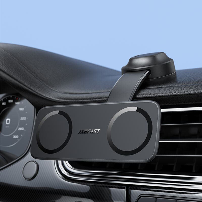 Suport telefon auto magnetic bord, parbriz Acefast D60, negru