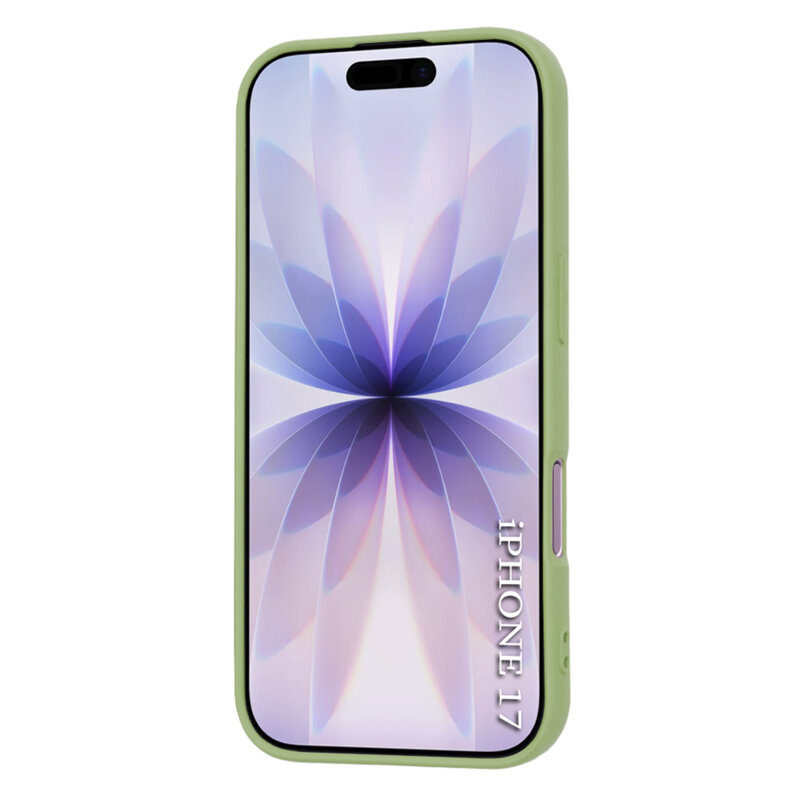 Husa silicon iPhone 17 Techsuit SoftFlex MagSafe, verde