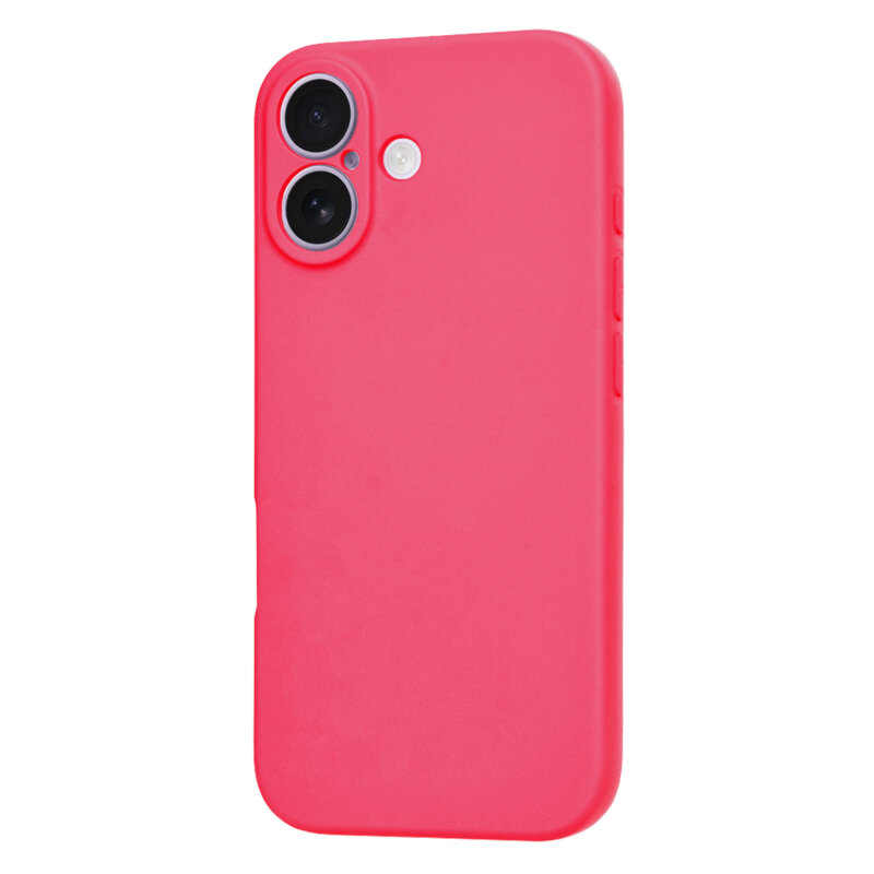 Husa silicon iPhone 17 Techsuit SoftFlex MagSafe, fucsia
