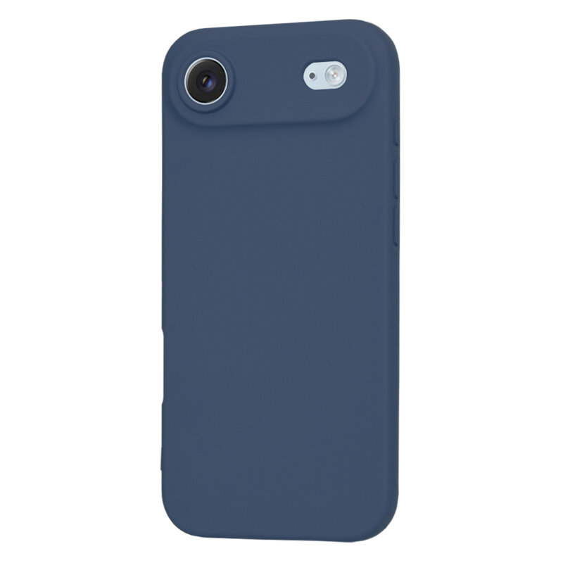 Husa silicon iPhone 17 Air Techsuit SoftFlex MagSafe, bleumarin