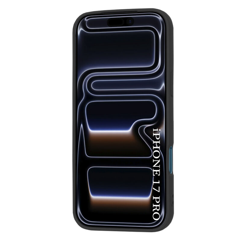 Husa silicon iPhone 17 Pro Techsuit SoftFlex MagSafe, negru
