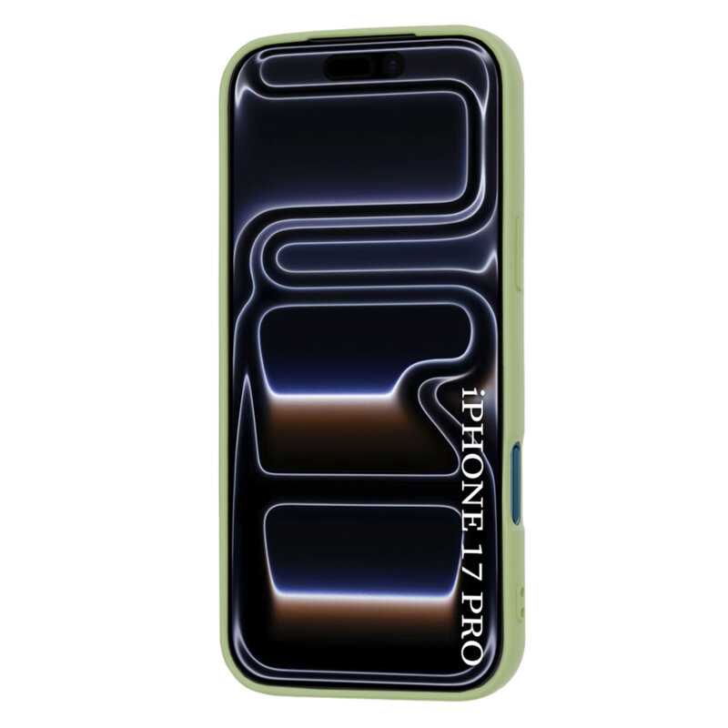 Husa silicon iPhone 17 Pro Techsuit SoftFlex MagSafe, verde