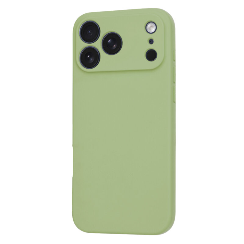 Husa silicon iPhone 17 Pro Techsuit SoftFlex MagSafe, verde