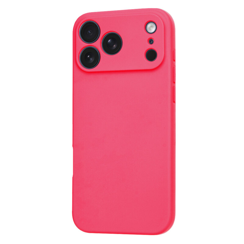 Husa silicon iPhone 17 Pro Techsuit SoftFlex MagSafe, fucsia